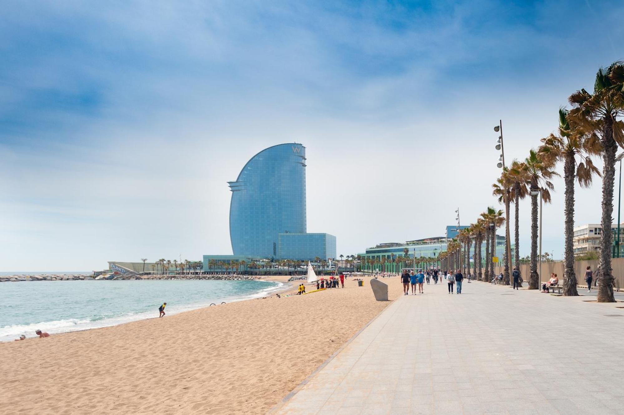 Luxury Apartment Close To The Beach برشلونة المظهر الخارجي الصورة